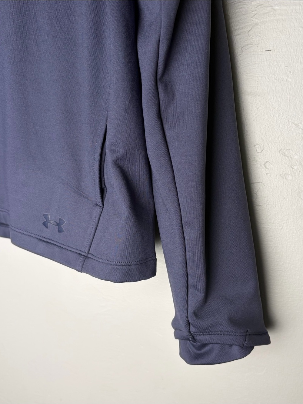 LG Gray Zip-Front Performance Jacket - Picture 3 of 5